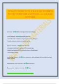 INNATE IMMUNITY EXAM QUESTIONS WITH VERIFIED ANSWERS&period; A&plus; GRADE 2025&sol;2026&period;