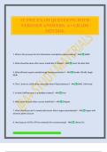 IT SWE EXAM QUESTIONS WITH VERIFIED ANSWERS&period; A&plus; GRADE 2025&sol;2026&period;
