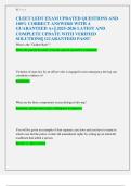 CLEET LEDT EXAM UPDATED QUESTIONS AND  100&percnt; CORRECT ANSWERS WITH A  GUARANTEED A&plus;&vert;&vert; 2025-2026 LATEST AND  COMPLETE UPDATE WITH VERIFIED  SOLUTIONS&vert;&vert; GUARANTEED PASS&excl;&excl;