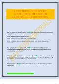 LESS STRESS - MOD 8 EXAM QUESTIONS WITH VERIFIED ANSWERS&period; A&plus; GRADE 2025&sol;2026&period;