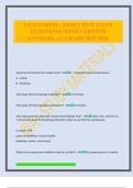 LESS STRESS - MOD 5 TEST EXAM QUESTIONS WITH VERIFIED ANSWERS&period; A&plus; GRADE 2025&sol;2026&period;
