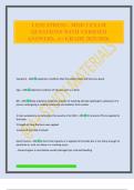 LESS STRESS - MOD 3 EXAM QUESTIONS WITH VERIFIED ANSWERS&period; A&plus; GRADE 2025&sol;2026&period;