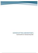 OWE 9&sol;10&colon; Kennistoets&comma; samenvatting Samenwerken in Vakmanschap &lpar;SiV&rpar;