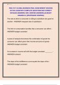 WGU C211 GLOBAL BUSINESS FINAL EXAM NEWEST 2025&sol;2026  ACTUAL EXAM WITH COMPLETE QUESTIONS AND CORRECT  DETAILED ANSWERS &lpar;100&percnt; VERIFIED ANSWERS&rpar; &vert;ALREADY  GRADED A&plus;&vert; &vert;&vert;PROFESSOR VERIFIED&vert;&vert;