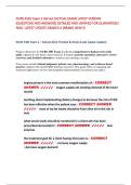 NURS 4581 Exam 1 Kahoot &lbrack;ACTUAL EXAM&rsqb; LATEST VERSION  &lbrack;QUESTIONS AND ANSWERS&rsqb; DETAILED AND VERIFIED FOR  GUARANTEED PASS- LATEST UPDATE  GRADED A &lpar;BRAND NEW&excl;&excl;&rpar; 