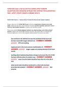NURS 4581 Exam 2 Kahoot &lbrack;ACTUAL EXAM&rsqb; LATEST VERSION  &lbrack;QUESTIONS AND ANSWERS&rsqb; DETAILED AND VERIFIED FOR GUARANTEED  PASS- LATEST UPDATE GRADED A &lpar;BRAND NEW&excl;&excl;&rpar; 