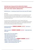 NURS 4581 Exam 2 Kahoot &lbrack;ACTUAL EXAM&rsqb; LATEST VERSION  &lbrack;QUESTIONS AND ANSWERS&rsqb; DETAILED AND VERIFIED FOR GUARANTEED  PASS- LATEST UPDATE GRADED A &lpar;BRAND NEW&excl;&excl;&rpar; 