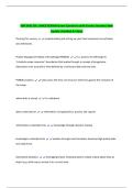 ISM 3541 FSU LANCE KERWIN Exam Questions with Correct Answers New  Update &lpar;Verified A&plus; Pass&rpar; 