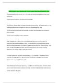 ISM3541 Exam 1 Exam Questions with Correct Answers New Update &lpar;Verified A&plus; Pass&rpar; 