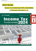 Test bank for income tax fundamentals 38th edition by whittenburg&vert;&vert;Guide A&plus;