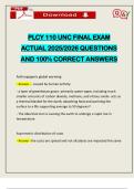 BUNDLED EXAMS&colon;&colon;&colon; PLCY 110 EXAMS&comma; MIDTERMS & FINALS ACTUAL 2025&sol;2026