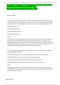 Test Bank Chapter 2&colon; Contemporary Issues in Womens&comma;  Families&comma; and Childrens Health Care&vert;&vert;A&plus;