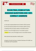 EC248 FINAL EXAM ACTUAL 2025&sol;2026 QUESTIONS AND 100&percnt; CORRECT ANSWERS