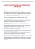 IS-700&period;B COMPLETE QUESTIONS AND ANSWERS