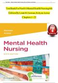 &ast;&ast;&ast;&ast;&ast;INSTANT DOWNLOAD&ast;&ast;&ast;&ast;Test Bank for Neeb's Mental Health Nursing 5th Edition By Linda M&period; Gorman&semi; Robynn Anwar ISBN 9780803669130&comma; 0803669135 Chapter 1-22 Complete Guide A&plus;
