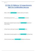 UCI Bio 93 Midterm 1&vert; Comprehensive Q&A For Certification Success
