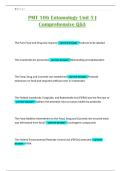 PMT 106 Entomology Unit 5 &vert; Comprehensive Q&A
