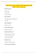 Fluoroscopy New Update TEST Questions with 100&percnt; Correct Answers