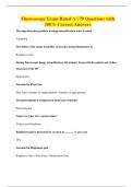 Fluoroscopy Exam Rated A &vert; 79 Questions with 100&percnt; Correct Answers