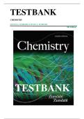 TEST BANK FOR Chemistry 9th Edition by Steven Zumdahl, Susan Zumdahl ISBN: 978-1133611097 COMPLETE GUIDE ALL CHAPTERS COVERED 100% VERIFIED A+ GRADE ASSURED!!!!NEW LATEST UPDATE!!!!
