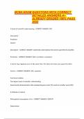 BCBA EXAM QUESTIONS WITH CORRECT DETAILED ANSWERS A&plus; ALREADY GRADED 100&percnt; PASS 2025