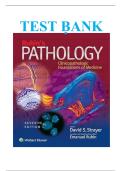 Test Bank for Rubin&rsquo;s Pathology&colon; Clinicopathologic Foundations of Medicine&comma; 7th Edition by David S&period; Strayer & Emanuel Rubin &ndash; Complete Exam and Review Question Collection