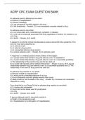 ACRP CRC EXAM QUESTION BANK
