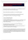 PAEA General Surgery exam with correct answers