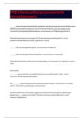 PAEA General Surgery exam with correct answers