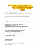 BIO 252 FINAL EXAM CHAMBERLAIN LV EXAM NEWEST 2025 ACTUAL EXAM LATEST VERSION A&plus; ALREADY GRADED