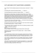 AVIT 428 EXAM 3 B737 QUESTIONS & ANSWERS