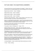 AVIT 428- EXAM 1 CRJ QUESTIONS & ANSWERS