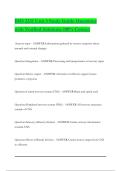 BIO 2331 Unit 3 Study Guide Questions with Verified Solutions 100&percnt; Correct