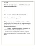 FIN 4103 - Greenlight Quiz 1 & 2 &ndash; OKSTATE Questions with 100&percnt; Correct Answers 2026&period;