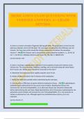 MEDICATION EXAM QUESTIONS WITH VERIFIED ANSWERS&period; A&plus; GRADE 2025&sol;2026&period;