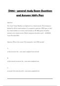 D084 - general study Exam Questions and Answers 100&percnt; Pass