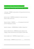 foundations exam 2 bowel elimination crossword Questions and Answers 100&percnt; Pass