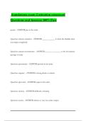 foundations exam 2 urination crossword Questions and Answers 100&percnt; Pass