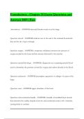 Foundations - Chapter 39 Exam Questions and Answers 100&percnt; Pass