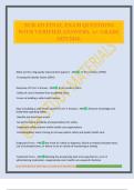 NUR 432 FINAL EXAM QUESTIONS WITH VERIFIED ANSWERS&period; A&plus; GRADE 2025&sol;2026&period;