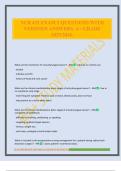 NUR 432 EXAM 2 QUESTIONS WITH VERIFIED ANSWERS&period; A&plus; GRADE 2025&sol;2026&period;
