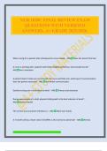 NUR 1020C FINAL REVIEW EXAM QUESTIONS WITH VERIFIED ANSWERS&period; A&plus; GRADE 2025&sol;2026&period;