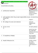 bsnc 1020 module 2 Question  and answers rated A&plus; 2025&sol;2026