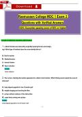 Rasmussen College MDC 1 Exam 2 &vert; 2025&ndash;2026 Verified Questions and Answers &vert; 90&percnt;&plus; Guaranteed Score PDF