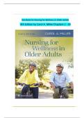 Test Bank for Nursing for Wellness in Older Adults 9th Edition by Carol A&period; Miller &ndash; Chapters 1&ndash;29
