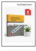 Shigley's Mechanical Engineering Design 11th Edition Budynas Nisbett - Complete Solutions Manual - ISBN 978-0073398211
