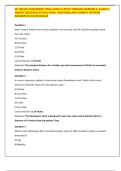 ATI HEALTH ASSESSMENT FINAL EXAM 3 LATEST VERSIONS &lpar;VERSION A&comma; B AND C&rpar; NEWEST 2025&sol;2026 ACTUAL EXAM  QUESTIONS AND CORRECT DETAILED ANSWERS PLUS RATIONALES