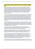 CGSS EXAMS SCRIPT QUESTIONS AND ANSWERS GRADED A&plus;