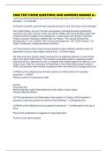 CGSS TEST PAPER QUESTIONS AND ANSWERS GRADED A&plus;