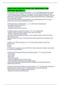 CMAS 258N PRACTICE EXAM TEST QUESTIONS AND ANSWERS GRADED A&plus;